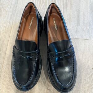 Reformation Agathea Chunky Loafer black size 5.5